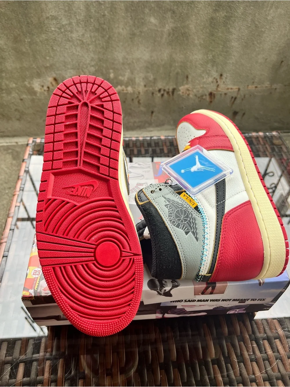 Union LA x Air Jordan 1 Retro OG SP High Chicago Shadow - HV8563-600